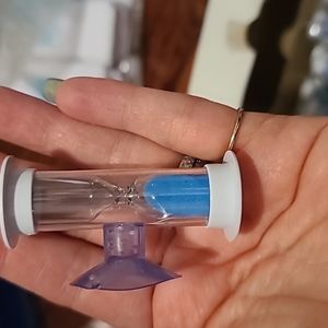 TIME OUT! QTY:8 Hour glass sand timer 5 minutes.